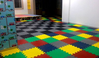 virgin pvc playground flooring
