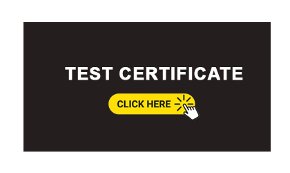 test certificate of premium rubber tiles