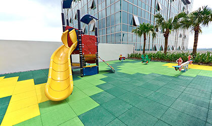 playground flooring rubber tiles