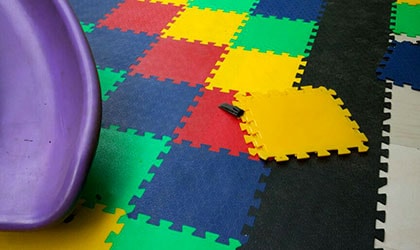 virgin pvc playground flooring