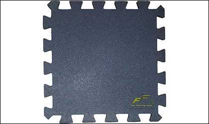 interlocking rubber tiles gym flooring