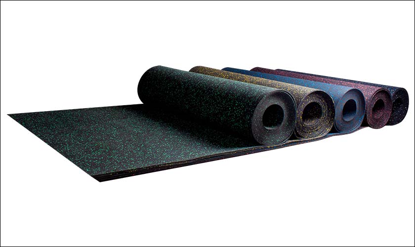 rubber flooring rolls mat
