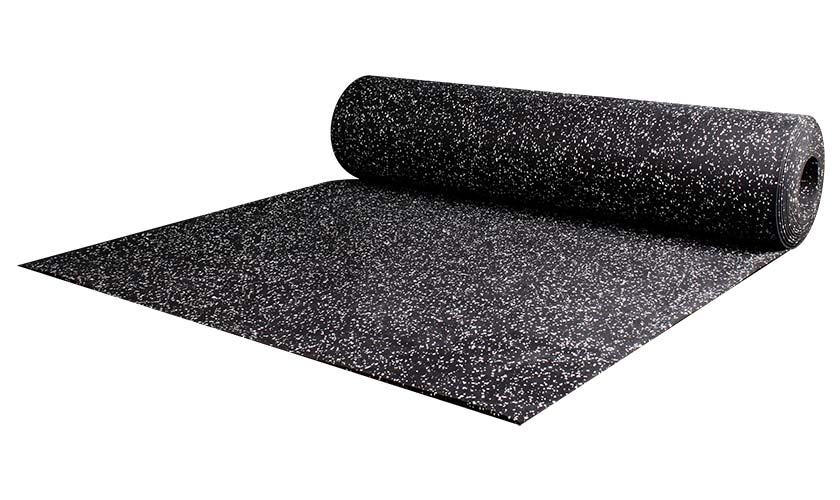 rubber flooring rolls mat with white epdm