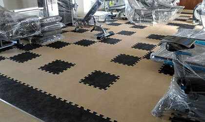 virgin pvc gym flooring