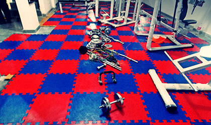 virgin pvc gym flooring